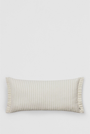 Skye Organically Grown Linen Pleat 40x80 Cushion