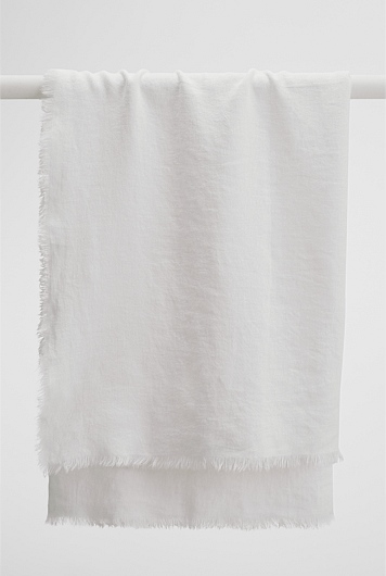 Grove Organically Grown Linen Throw