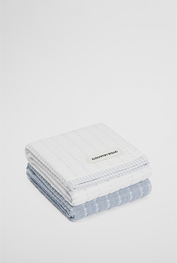 Mira Verified Australian Cotton Tea Towel Pack of 2