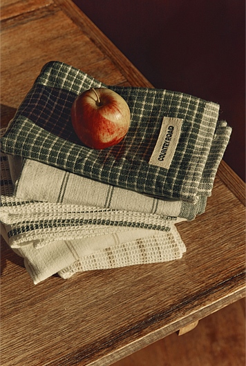Laine Verified Australian Cotton Tea Towel Pack of 3