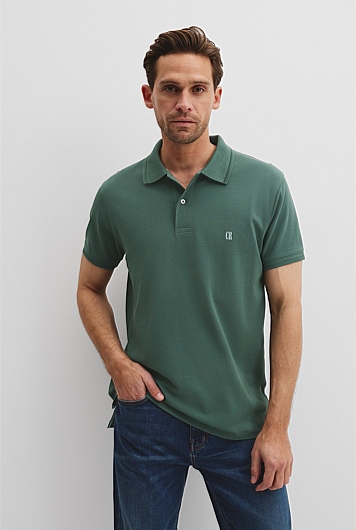Verified Australian Cotton Pique Polo