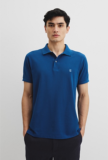 Verified Australian Cotton Pique Polo