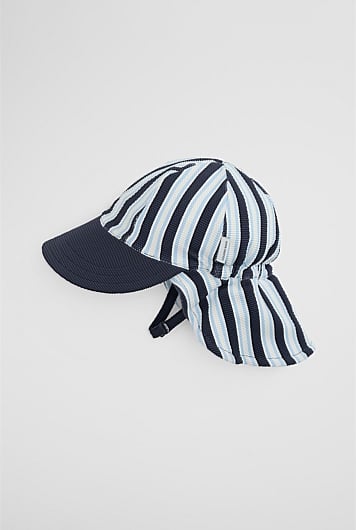 Stripe Swim Cap