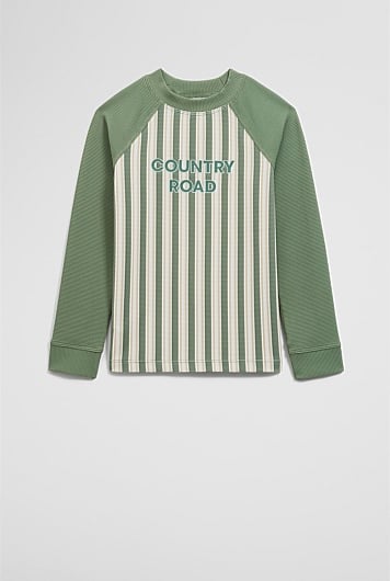 Stripe Logo Rash Vest