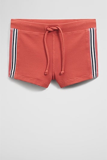 Branded Swim Short