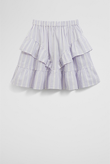 Frill Detail Mini Skirt