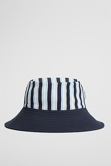 Stripe Swim Bucket Hat