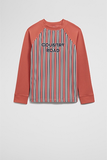 Stripe Logo Rash Vest