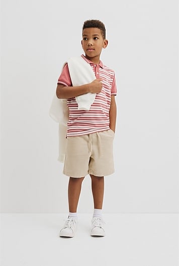 Organically Grown Cotton Country Road Logo Polo Shirt