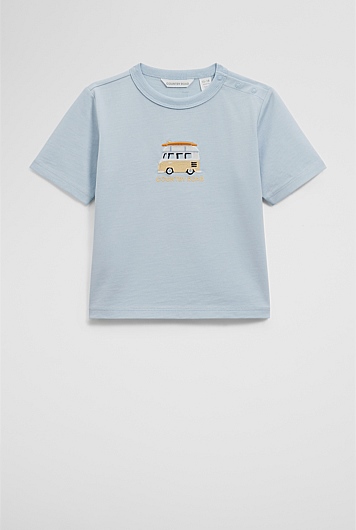 Organically Grown Cotton Surf Van T-Shirt