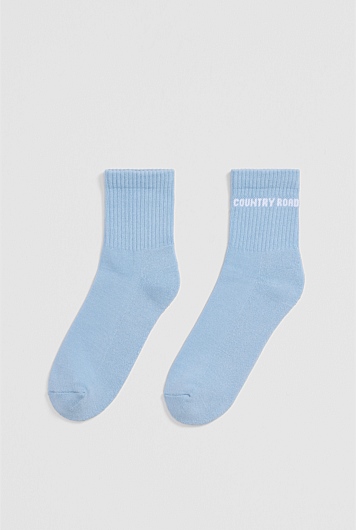 Australian Cotton Blend CR Sport Quarter Crew Sock