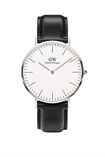 Classic 40 Sheffield Silver & White Watch