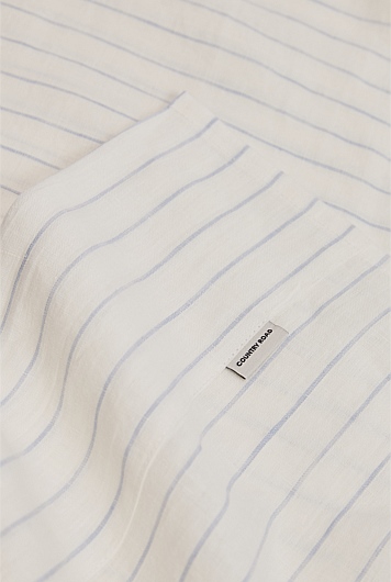 Skye Linen King Flat Sheet