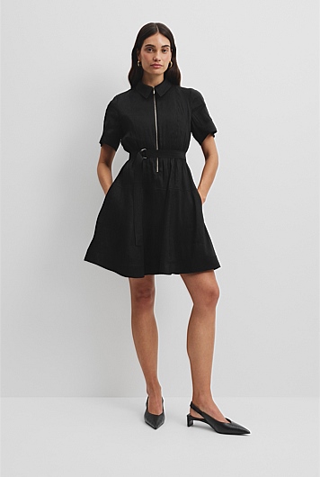 Panelled Mini Dress