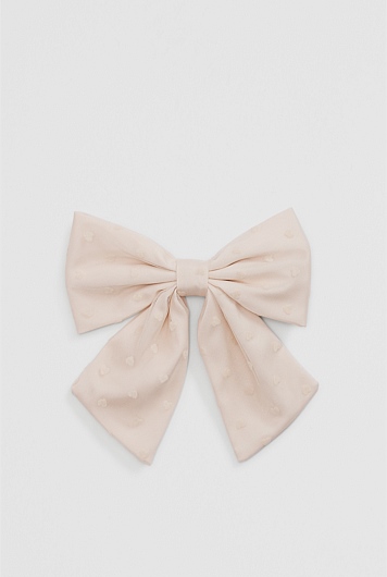 Heart Bow Clip