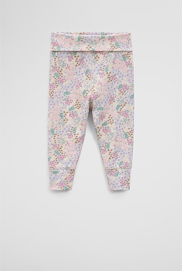 Organically Grown Cotton Fold Over Soft Pant