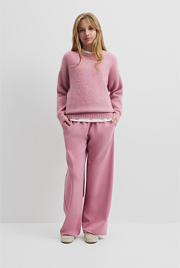 Teen Fluffy Knit Pullover