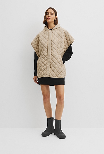 Quilted Poncho