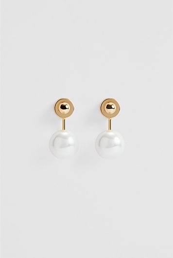 Ariel Pearl Drop Stud