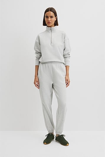 Australian Good Earth Cotton Cuffed Track Pant
