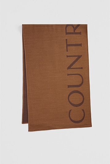 Branded Logo Scarf