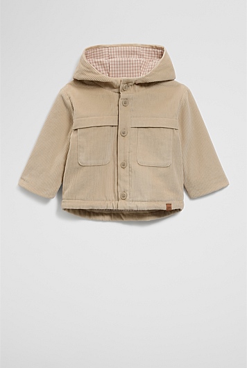 Hooded Cord Jacket