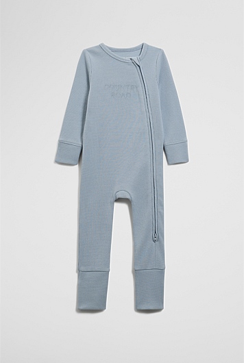 Organically Grown Cotton Waffle Jumpsuit