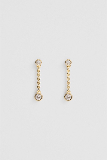 Crystal Drop Earring