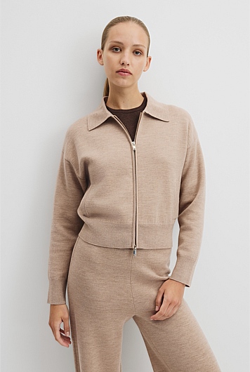 Lounge Zip Knit