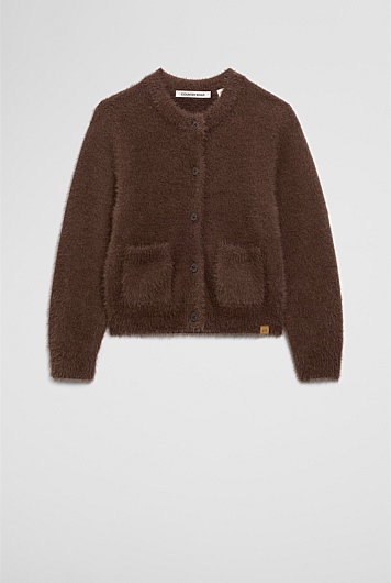 Fluffy Knit Cardigan