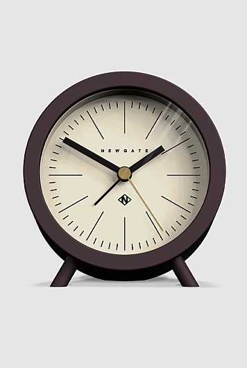 Fred Alarm Clock - Chocolate Black