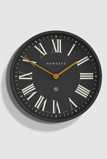 Mr Butler Wall Clock - Moonstone Grey Reverse Dial