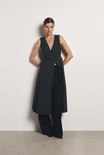 Wool Wrap Dress