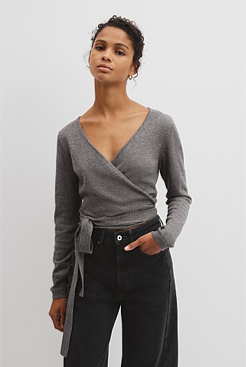 Merino Wrap Knit