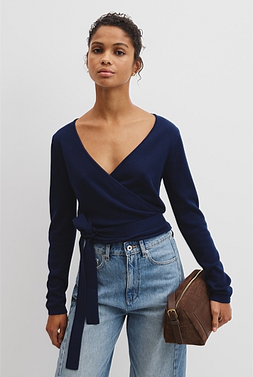 Merino Wrap Knit