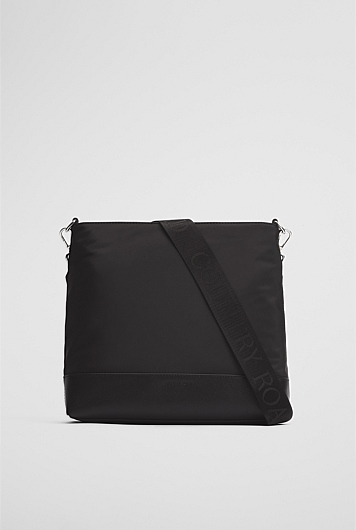 Soft Top Zip Crossbody Bag
