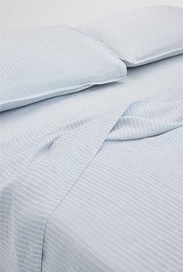 Skye Linen Queen Flat Sheet