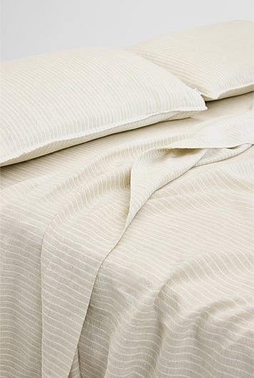 Skye Linen Queen Flat Sheet