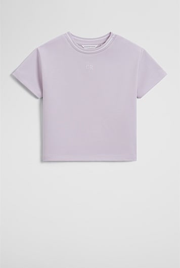 Australian Cotton Short Sleeve Boxy T-Shirt