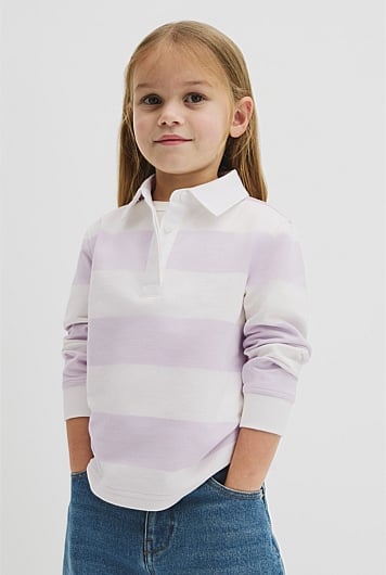 Organically Grown Cotton Blend Relaxed Heritage Sweat