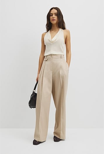 Tuck Front Pant
