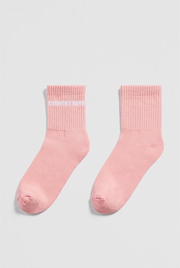 Australian Cotton Blend CR Sport Quarter Crew Sock