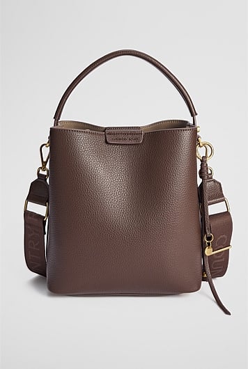 Spliced Bucket Bag