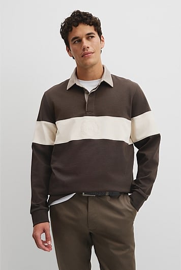 Australian Cotton Panel Rugby Polo