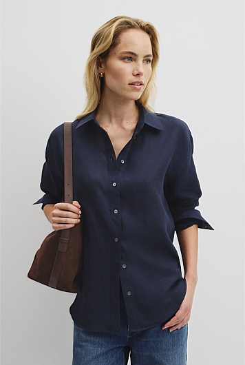 Oversized Linen Shirt