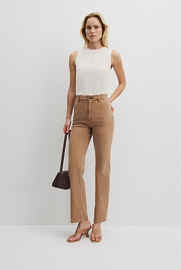 Refined High Rise Slim Jean