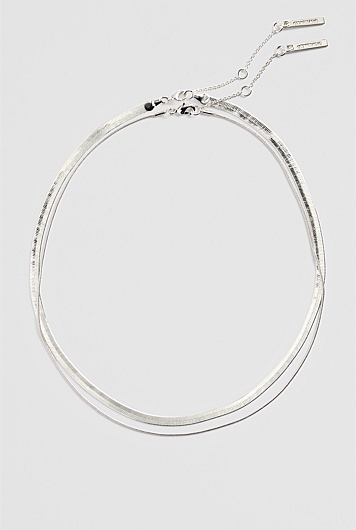 Snake Chain Neck Set
