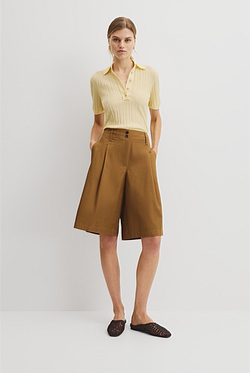 Canvas Bermuda Short