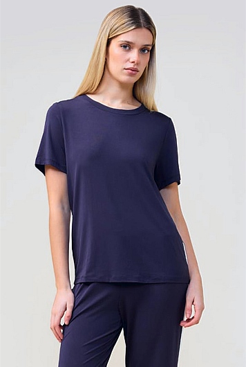 Bronte Bamboo Tshirt With Stripe
