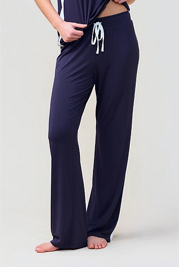 Inez Bamboo Pant With Stripe